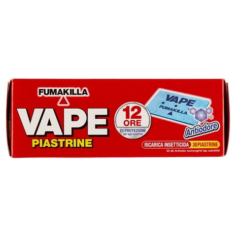 VAPE Piastrine Antiodore 30 pz
